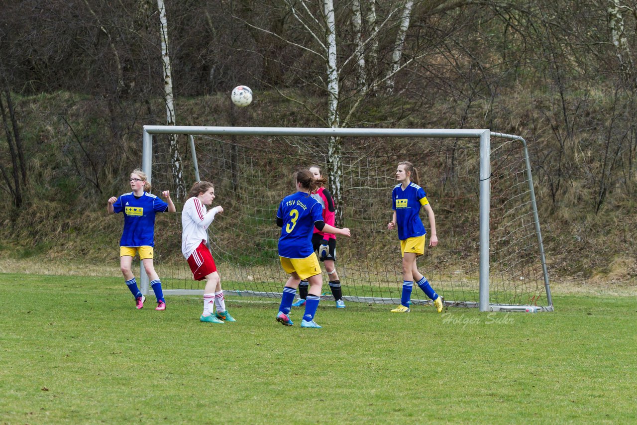 Bild 169 - B-Juniorinnen Tus Tensfeld - TSV Gnutz o.W. : Ergebnis: 1:3